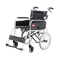 Amazon | 車椅子 軽量 折りたたみ アルミ製 介助ブレーキ付き